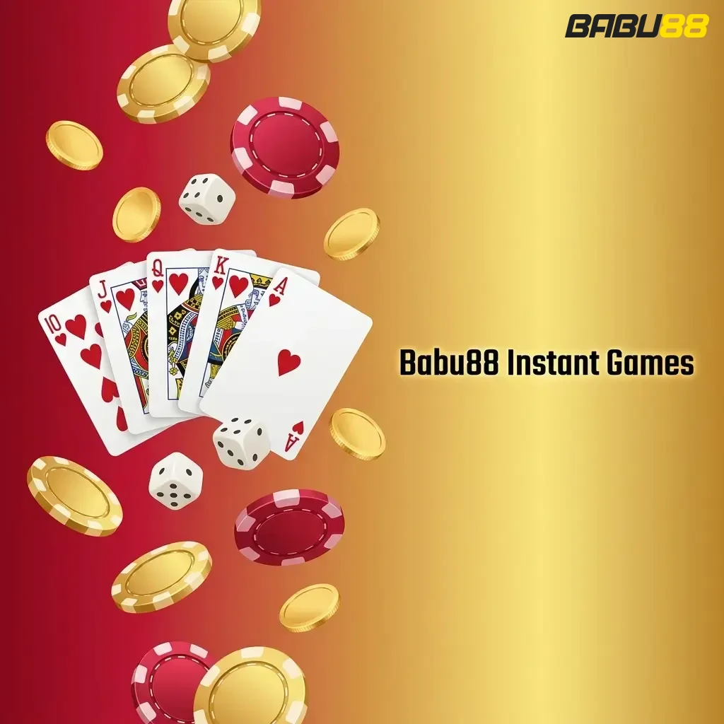 Babu88 Instant Games including Crash, Lottery, Plinko, Mines, Dice and Keno for fast-paced quick-result gaming sessions