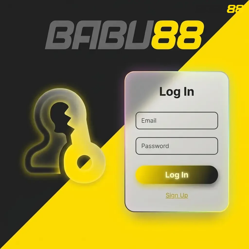 Babu88 login page in Bangladesh showing step-by-step account access with credentials and security verification